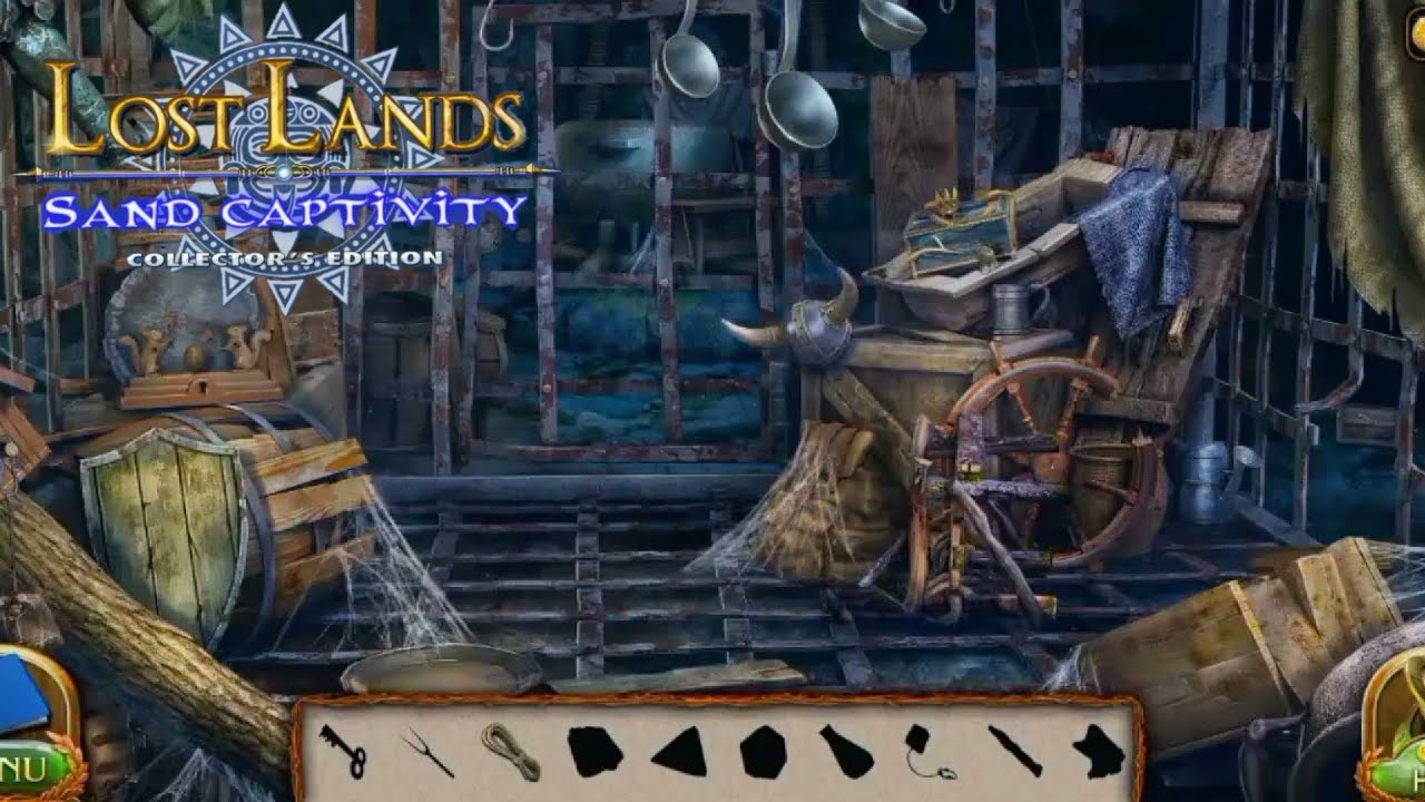 Find all items to open the case in Lost Lands 8: Sand Captivity. Mini Game.