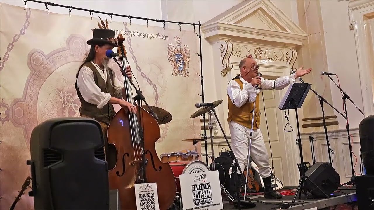 Copper Cosplay ~ The Antipoet @Asylum Steampunk Festival 2024