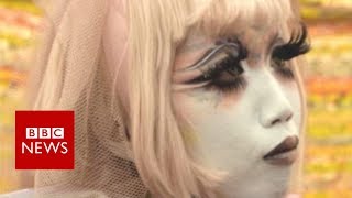 Living art: Meet Harajuku's ethereal fashion icon - BBC News