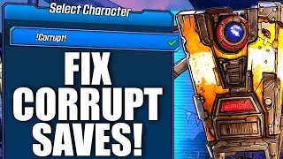 How To Recover Corrupted Borderlands 3 Save Files (PC)