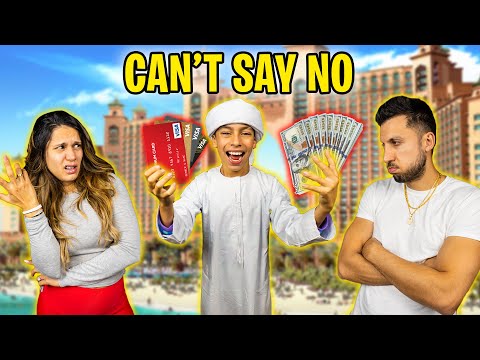 CAN'T Say NO to our SON for 24 Hours! **IN DUBAI** | The Royalty Family