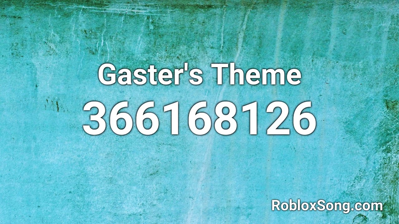 Gaster S Theme Roblox Id Roblox Music Code Youtube - undertale determination roblox id