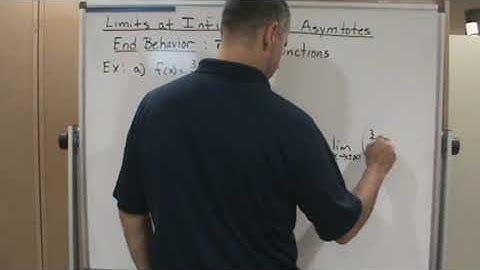 Calc1   Sec  4 6   Limits at Infinity & Asymptotes   End Behavior   Rational Functions   Example1