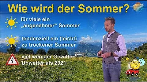 Wie wird das Wetter im Sommer 2022 in Deutschland?