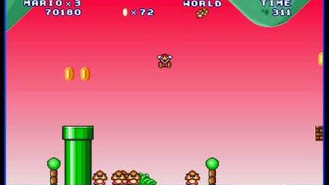 Mario Forever 4.0 Secret Areas - Goomba Party Walkthrough