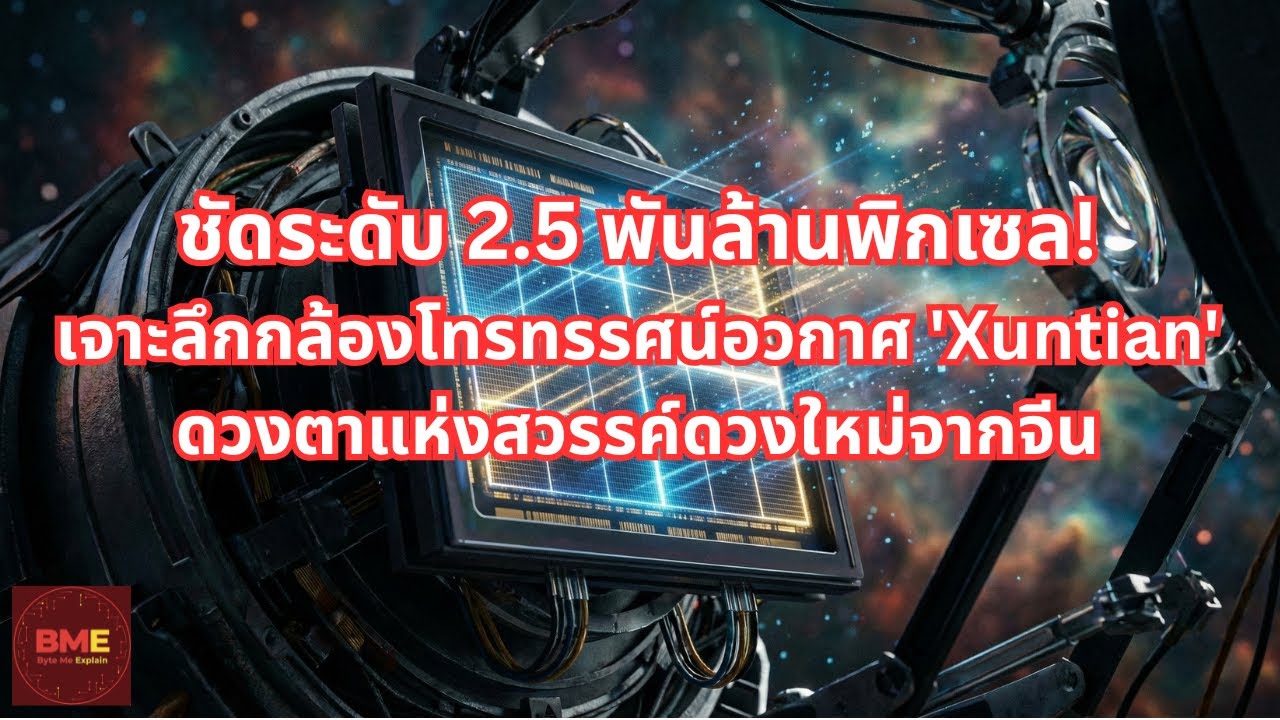 ชัดระดับ 2 5 พันล้านพิกเซล! เจาะลึก 'Xuntian' ดวงตาแห่งสวรรค์ดวงใหม่จากจีน