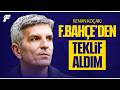 Kenan Koçak ilk kez açıkladı 'Fenerbahçe'den teklif aldım' | Milli Takım sözleri