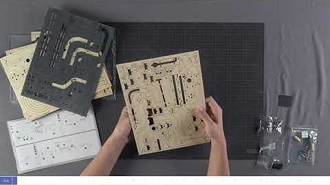 ROBOTIME ROKR Marble Night City LGA01 Assembly Video