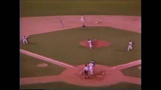 NYM@LAD: Ron Darling’s bunt single in the second inning (1986)