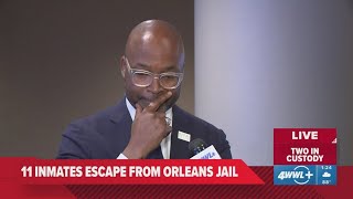 'This is absurd' DA Jason Williams believes inmates escaped in midnight hour in New Orleans