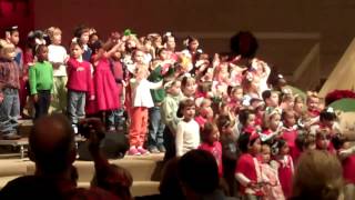 Tate's Christmas Program 2012
