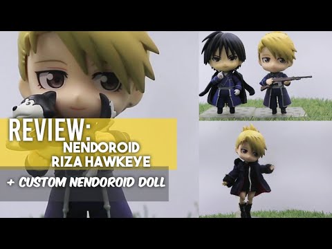 Review: Nendoroid Riza Hawkeye / Custom Nendoroid Doll - Full Metal