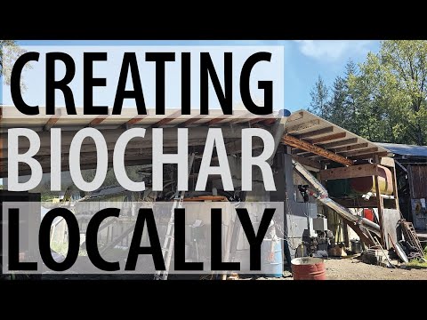 Small Scale Biochar Pyrolysis Machine