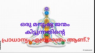 How important is it for us to be born as a human?