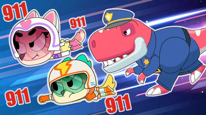 When Should We Call 911 | Dinosaur Song for Kid | Nursery Rhymes| Nuton & Lola