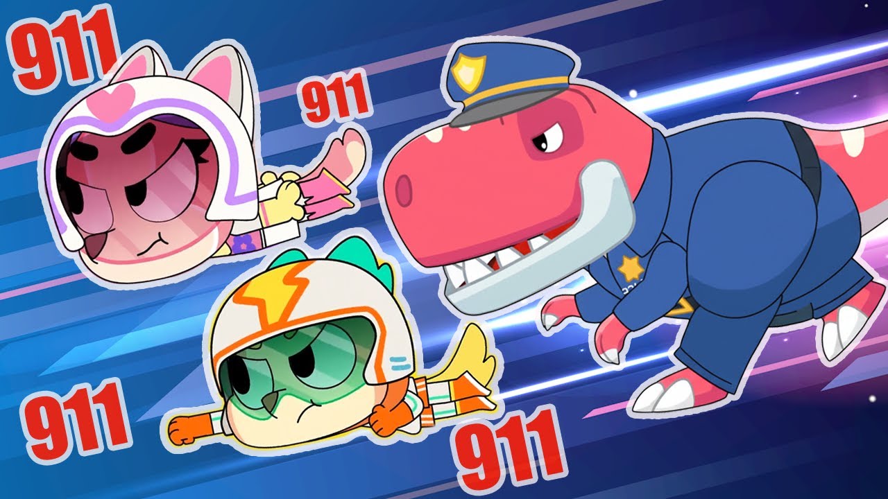 When Should We Call 911 | Dinosaur Song for Kid | Nursery Rhymes| Nuton & Lola