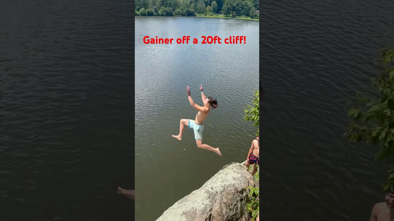 ‼️AWESOME CLIFF JUMP IN CONNETICUT‼️ 