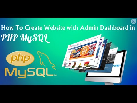 How to Setup Frontend Panel & design Navbar Login Register Page - PHP & MySQL database Part  -#2