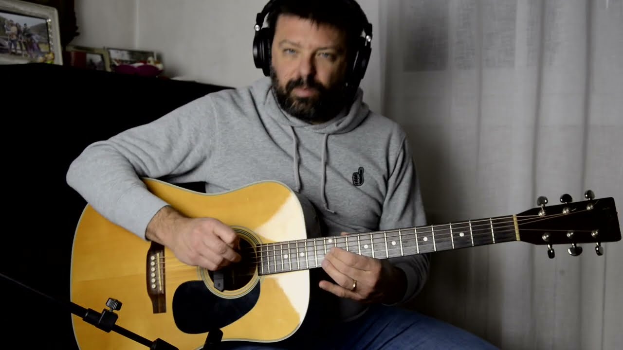 Aria acoustic dreathnought - vintage made in Japan