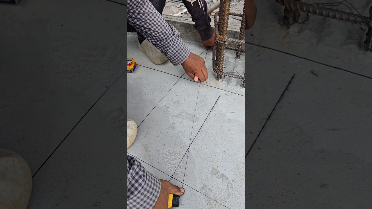 Marking skills #shorts #construction #skills #engineering