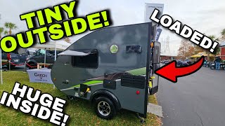 Crazy Tiny Rv Crazy Loaded Though Aliner Ascape