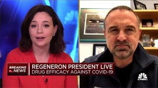 Regeneron president on Covid antibody cocktail efficacy and supply chain