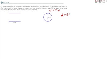 ALEKS Topic: Perimeter involving Rectangles and Circles