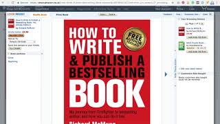 Book Marketing Tip 1 - Amazon's Look Inside facility