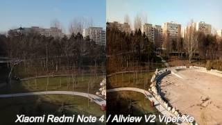 Test video 13MP 1080p: Xiaomi Note 4 VS Allview V2 Viper Xe