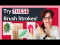 Basic Watercolor Brush Strokes! (How to start Watercolor Painting 2021)