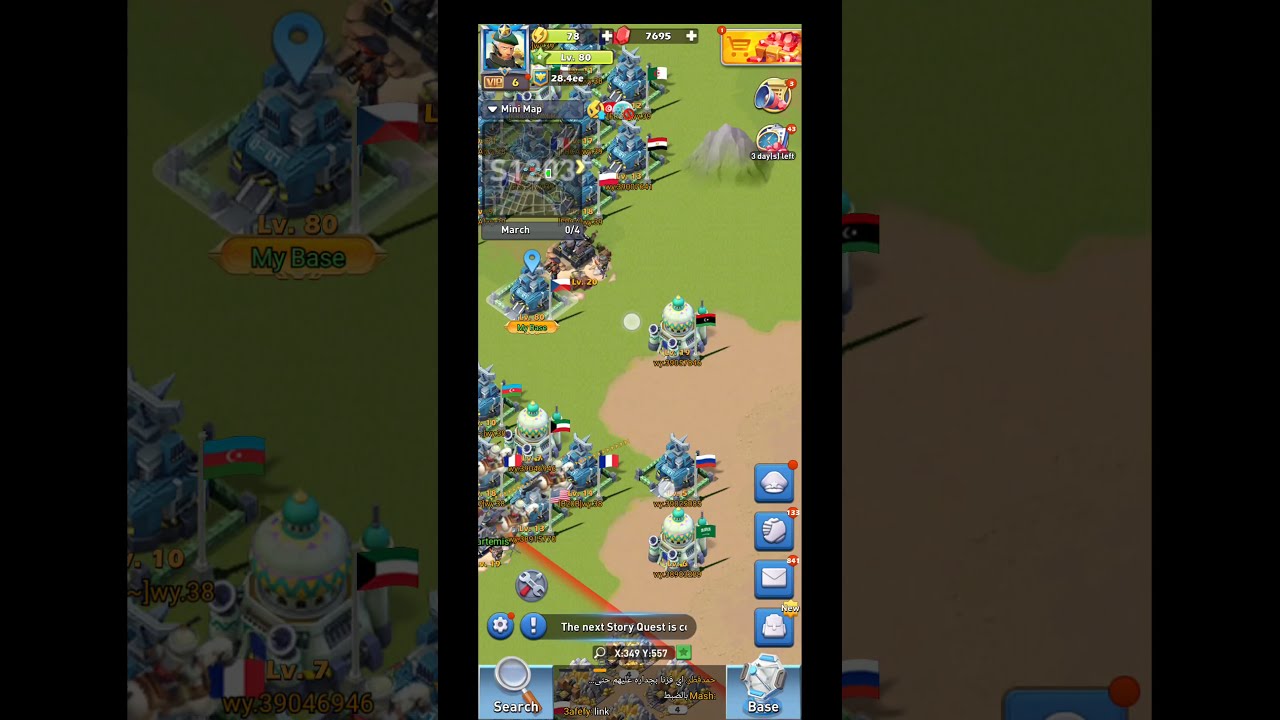 Top War - Shield Changes and Teleport Attack Dodging - How to use teleports to save your base