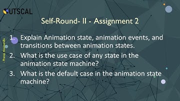 Unity || Pranay Anumandla || Outscal || Self Round 2 - Assignment 2 || Interview Preparation