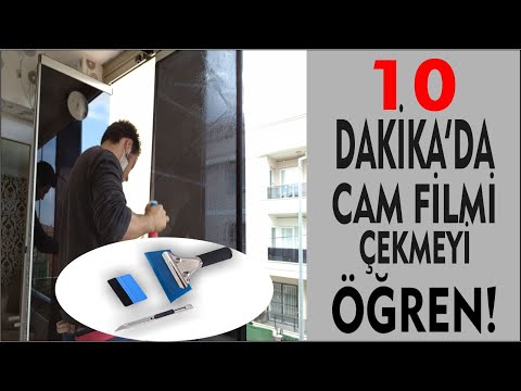 Video: Şeffaf PVC Film: Pencereler Için 