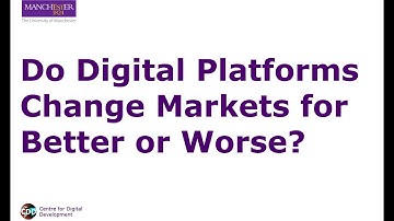 Digital Platforms and Institutional Voids in Developing Countries