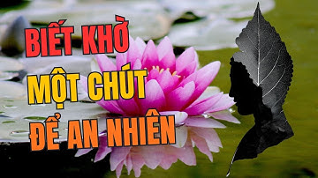 Biết Khờ Một Chút Để An Nhiên | Sống Hiền Hòa, Bớt Toan Tính – An Nhiên Tự Tại Trong Từng Hơi Thở