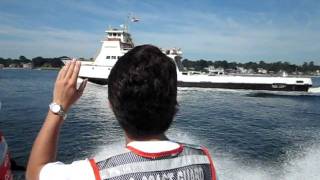 Demonstration of Coast Guard Response Boat
