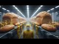 Inside: How 10,000 Loaves of Bread Are Made Every Hour | Full Factory Process