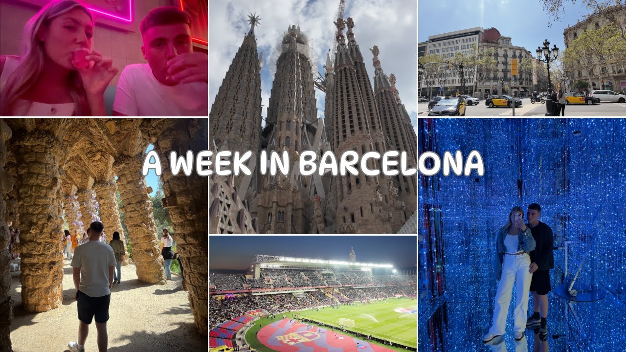 SPAIN VLOG | A WEEK IN BARCELONA  | Nicole Taylor