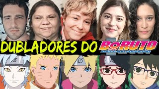 Todos os Dubladores do Anime Boruto Naruto Next Generations