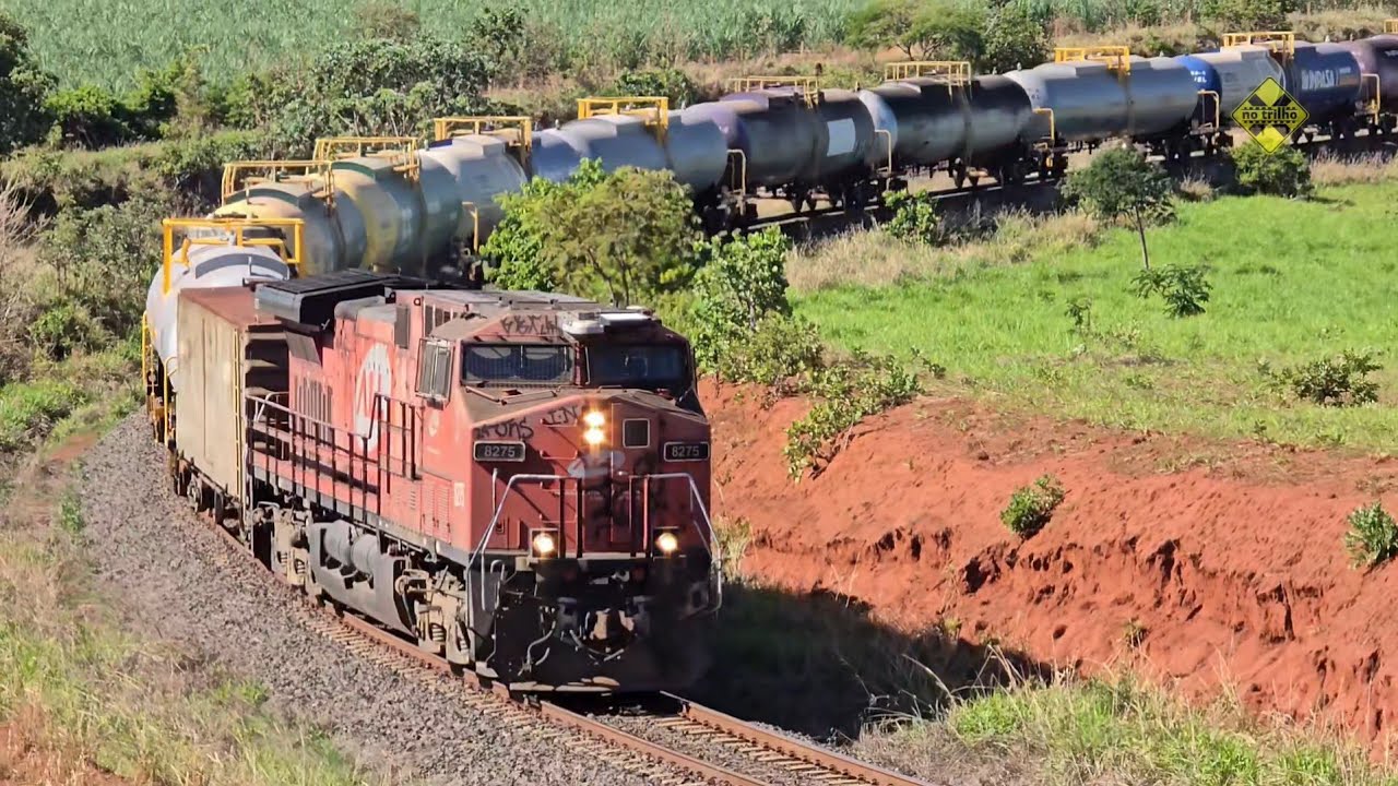 Trens na Primavera 2025 - Rara dupla de locomotivas, locotrol misto e muito mais!