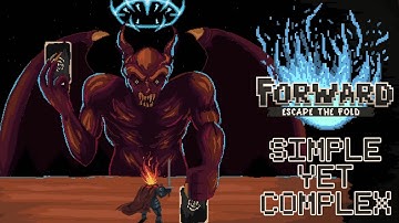 Bitesized Roguelike Houses Surprising Complexity! | FORWARD: Escape The Fold - First Look