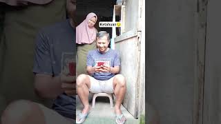 ketahuan😏#funny #comedy #lucungakak #istri #hiburanlucu