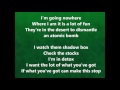 U2 - Fast Cars - Lyrics