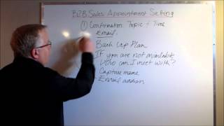 B2B Sales: Appointment Setting With Customers