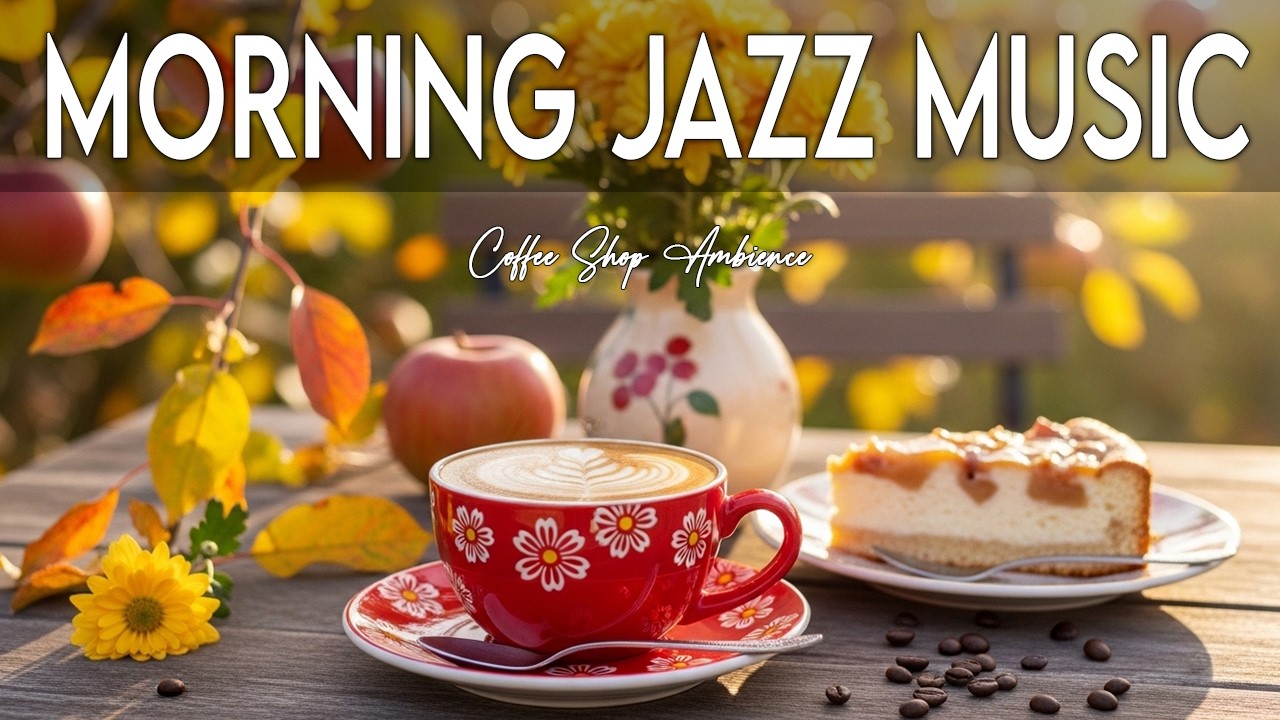 Morning Jazz ☕ Happy Jazz Cafe Music & Exquisite Bossa Nova Piano for Stress Relief🎶,