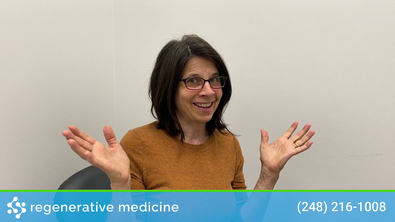 Patient Testimonial | Michigan Center for Regenerative Medicine