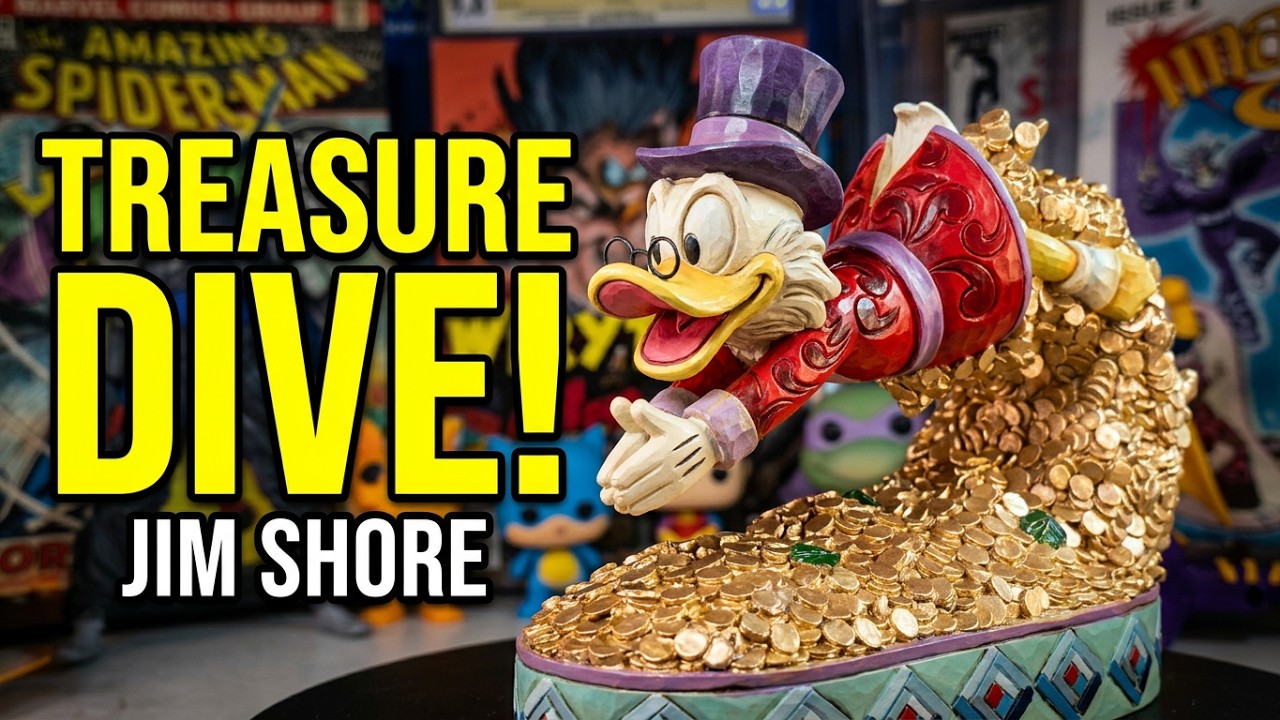 Treasure Dive - Scrooge McDuck Figurine - Disney Traditions by Jim