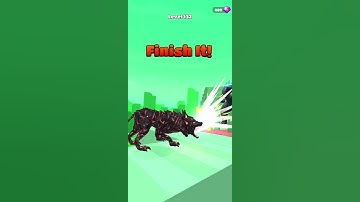 Kaiju Run ❤️ All Levels Gameplay NEW GAMES iOS, Android