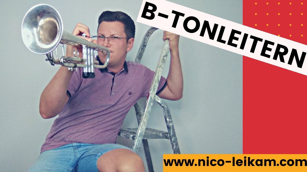 B-Tonleitern üben | Tonleiter AUSWENDIG lernen | Tonleitern mit B-Vorzeichen | MITSPIELEN und lernen