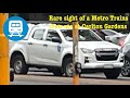 Rare sight of a Metro Trains ute at Carlton Gardens